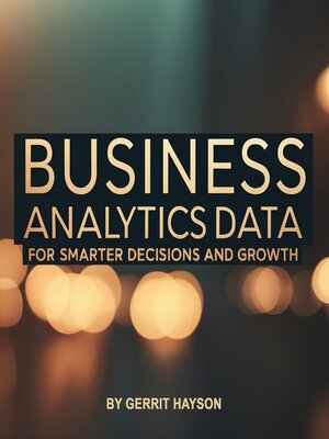 cover image of Business Analytics Data
